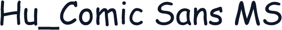 Hu_Comic Sans MS