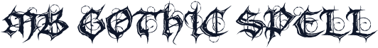 MB Gothic Spell