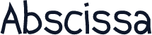 Abscissa