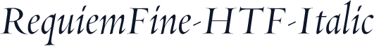 RequiemFine-HTF-Italic