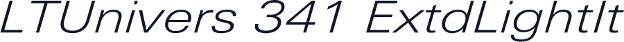 LTUnivers 341 ExtdLightIt