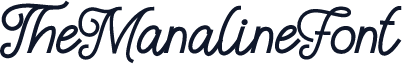 TheManalineFont