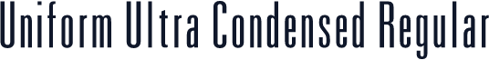 Uniform Ultra Condensed Regular