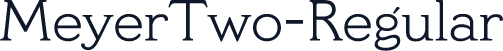 MeyerTwo-Regular