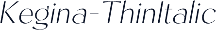 Kegina-ThinItalic
