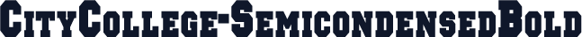 CityCollege-SemicondensedBold