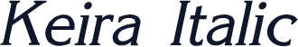 Keira Italic