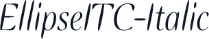 EllipseITC-Italic