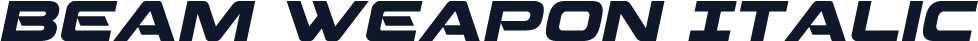Beam Weapon Italic