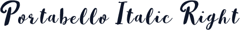 Portabello Italic Right