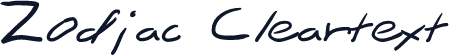 Zodiac Cleartext