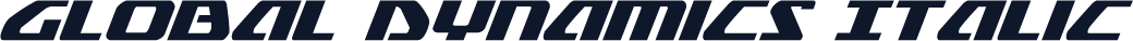 Global Dynamics Italic