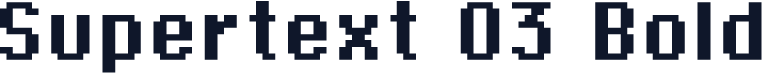Supertext 03 Bold