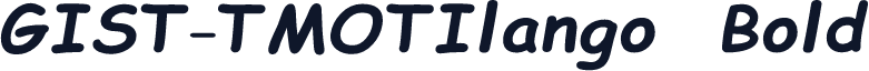 GIST-TMOTIlango Bold