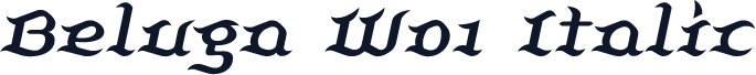 Beluga W01 Italic