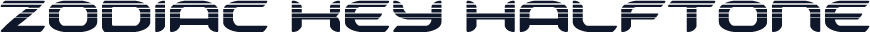 Zodiac Key Halftone