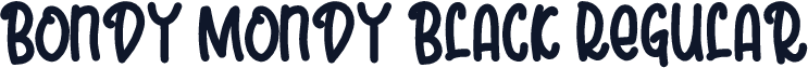 Bondy Mondy Black Regular