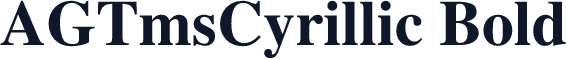 AGTmsCyrillic Bold