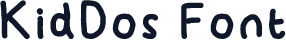 KidDos Font