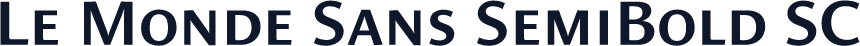 Le Monde Sans SemiBold SC