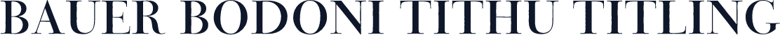 Bauer Bodoni TitHU Titling