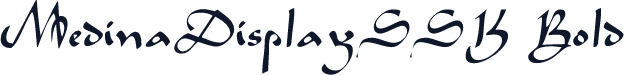 MedinaDisplaySSK Bold