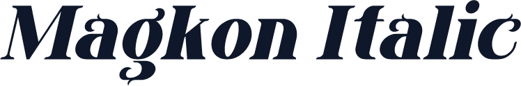 Magkon Italic