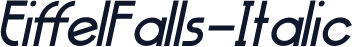 EiffelFalls-Italic
