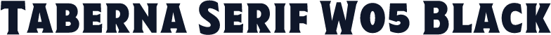 Taberna Serif W05 Black