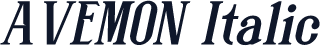 AVEMON Italic