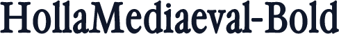 HollaMediaeval-Bold