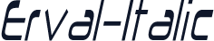 Erval-Italic
