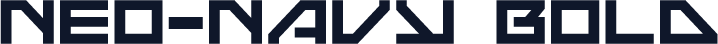 Neo-Navy Bold