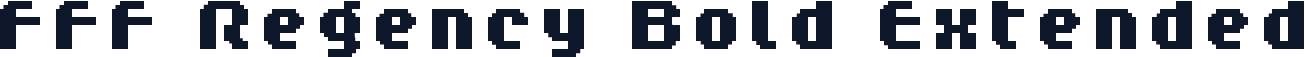 FFF Regency Bold Extended
