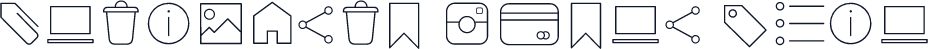 Antipasto Icons Thin