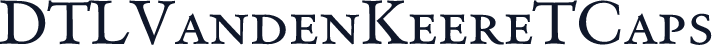 DTLVandenKeereTCaps
