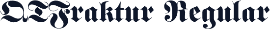QTFraktur Regular