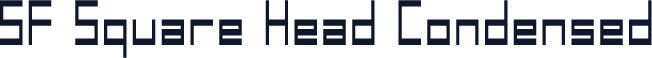 SF Square Head Condensed