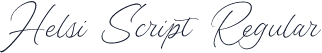 Helsi Script Regular