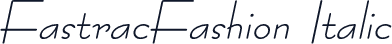 FastracFashion Italic
