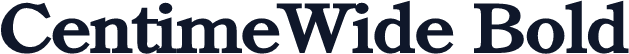 CentimeWide Bold