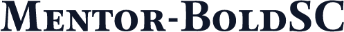 Mentor-BoldSC