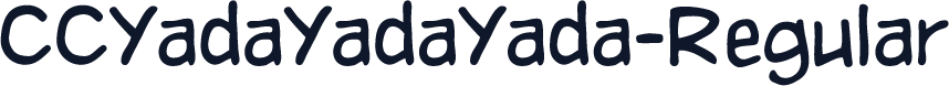 CCYadaYadaYada-Regular
