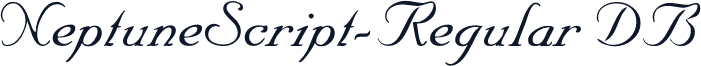 NeptuneScript-Regular DB