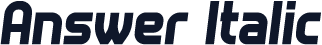 Answer Italic