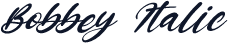 Bobbey Italic