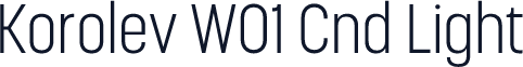 Korolev W01 Cnd Light