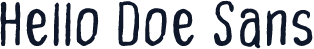 Hello Doe Sans