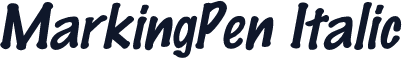 MarkingPen Italic