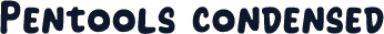 Pentools condensed